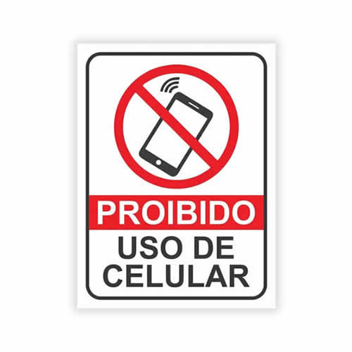 placa de sinalização