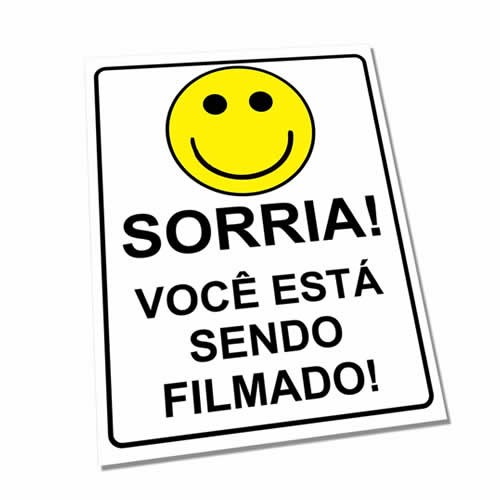 placa de sinalização