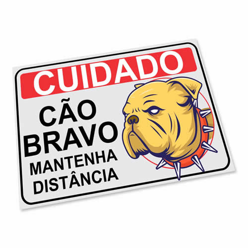 placa de sinalização