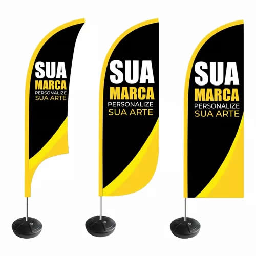 wind banner personalizados produzidos em Americana SP