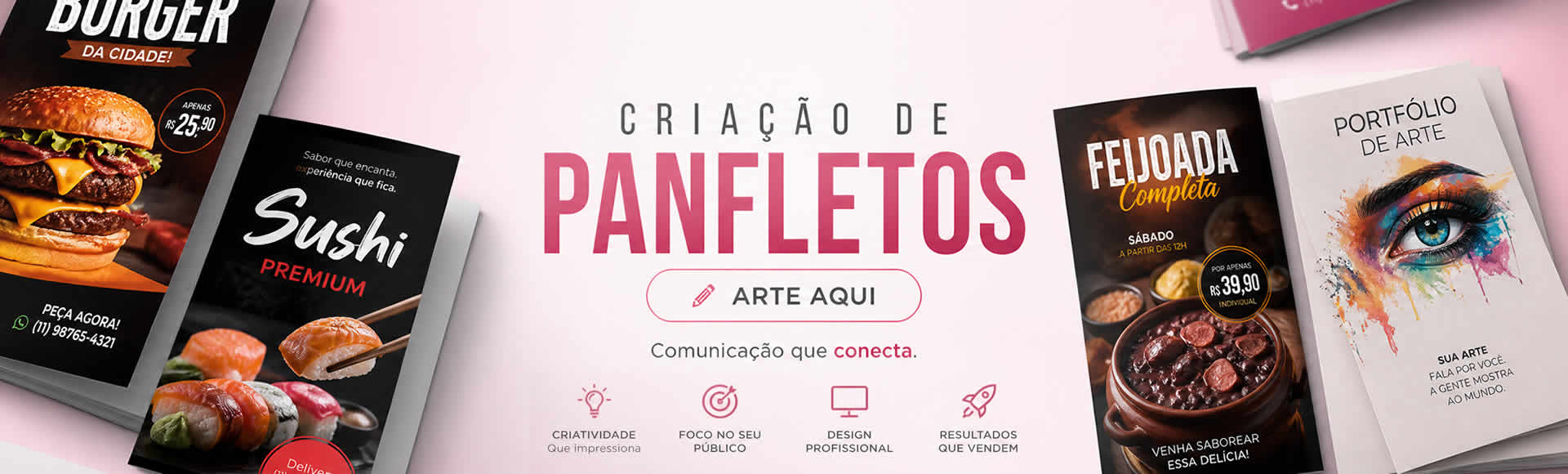 Panfletos Folhetos